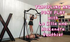 Trampling and pony play with Le Silla and Alexandre Vauthier