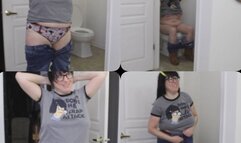 TINA BELCHER DROPS A DEUCE PEES AND FARTS