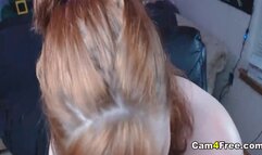 Redhead Babe Hardcore Webcam Show