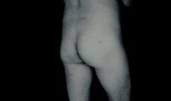 Solo Male Naked Booty Comp BW version