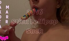 Long Stick Lollipop Suck Lick Blonde Dakota Marr 2016