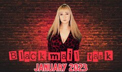 Blackmail task January 24