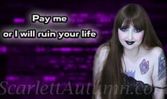 Pay me or I'll ruin your life - MP4 HD 1080p