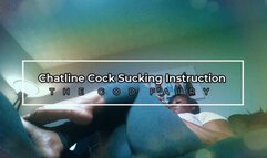 Chatline Requests: Cock Sucking Instructions For Losers