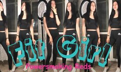 Fit Girl Powersmoking Reds