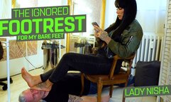 The ignored footrest ( Foot Domination with Lady Nisha ) - 4K UHD MP4