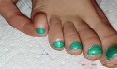 Katie Katt Does Her Toenails - MP4 (SD)