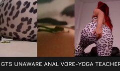 Unaware fitness giantess anal vore