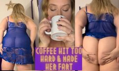 Coffee Hit Too Hard & Made Her Fart