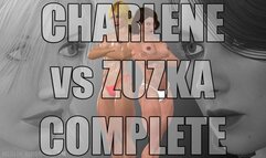Charlene vs Zuzka - Topless Catfight [3D Comic]