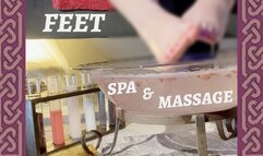 Foot Spa and Massage l Mistress Gives You Permission to Spy