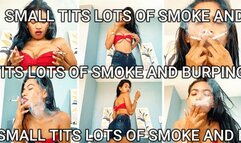 SMOKING BURPING SMALL TITS