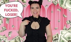 Real Talk Financial Domination - Candid Talk with Countess Wednesday about Findom, Mind Fuck, Loser Humiliation, Loser Porn, and Sexual Rejection MP4 720p