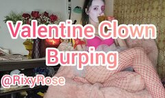 Valentine Clown Burping