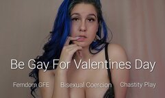 Be Gay For Valentine's Day: Femdom GFE, Bisexual Coercion, And Chastity Play