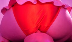 Happy Valentine's Day Satin Panty-Box Facesit - 4k mp4