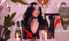 V-Day Dinner with your Domme CEI and Shoe Worship