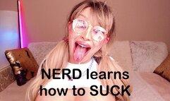 TEASER! UGLY NERD Learns How To SUCK Roleplay STUDENT and PROFESSOR Hard GAGGING Dirtytalk FACIAL