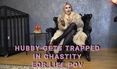 HUBBY TRAPPED IN CHASTITY GAME