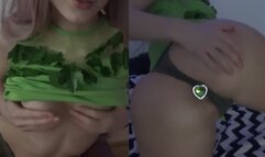 Peas And Pies Butt Plug Green Dress ASMR Video