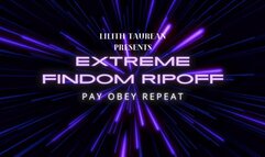 1k RIPOFF - Extreme Findom Ripoff - Audio Only - Be Prepared to Feel Used & Financially Drained