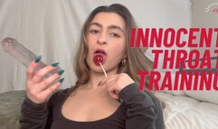 Innocent Throat Training