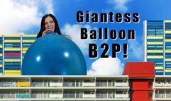 Giantess Inflates an Unbelievably Massive Balloon Until It Pops - Kylie Jacobs - MP4 1080p HD