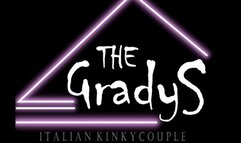 The Gradys - Ballbusting in Latex and High Heels