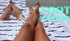 Poolside Foot Worship