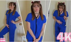 Nurse's Panty Pee Desperation