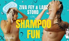 4K Ziva Fey And Larz Shampoo Fun