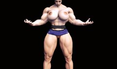 Girl's Spontaneous Muscle Growth