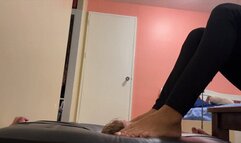 Smotherbox Barefoot Smother In Black Leggings