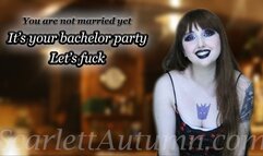 We will fuck tonight, groom-to-be - WMV HD 1080p