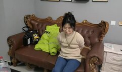 The bondage experience of the girl in yellow (Chinese model)