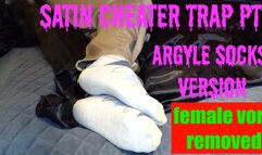 Satin Cheater Trap Pt 2 - sock feet in HD720res no female vore