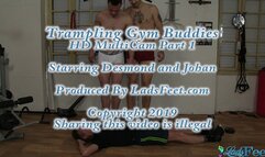 Trampling Gym Buddies HD MultiCam Full Video 24 Mins