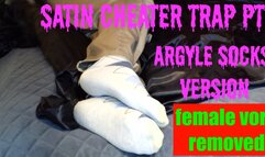 Satin Cheater Trap Pt 2 - sock feet in SD540res no female vore