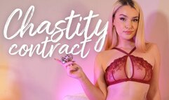 CHASTITY CONTRACT - 30 Day Orgasm Denial