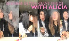 Sharing Ultra-Heavy Smoke with Alicia