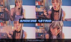 Chain-smoking JOI | Astrid