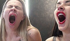 Mega Yawning lesbians (1920x1080 HD) MOV