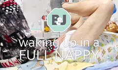 Waking up in a full nappy