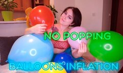 My first looner video! Balloons inflation [NO POPPING]
