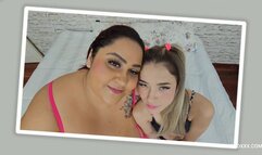 KISSES MILF BBW VS TEEN - VOL #227 - MILF BBW SAMMY vs TEEN LIVIA - FULL VERSION