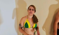 Battle, Gender Battle:BJJ Badgirl and Slave Covared! - FULL HD