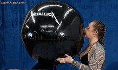 Jaiden Inflates 48-inch Metallica Beach Ball by Mouth HD (1920x1080)