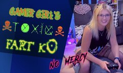 4K!! Gamer Girl's Toxic Fart KO! My Eggy Farts Made Him Literally Black Out THREE TIMES!!