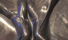 Venus - Footplay in Vacbed with Dildo and Tickling