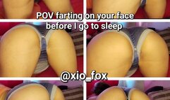 Farting on your face